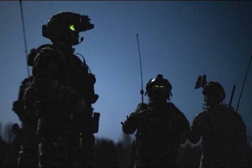 US Search and Rescue Operation - Special Forces in Dark