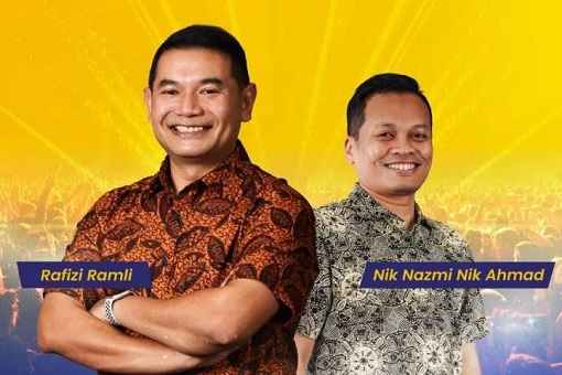 Bersama or UM New Party - Rafizi Ramli and Nik Nazmi