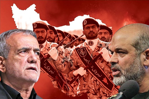 Ahmad Vahidi - Commander of IRGC Overrule President Masoud Pezeshkia