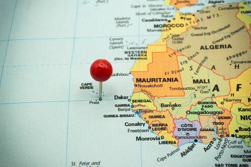 Cape Verde - Tiny Island - Map