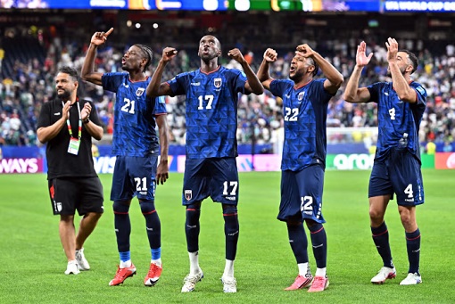 FIFA World Cup 2026 - Cape Verde Players Celebrate After Qualified For Knockout Stages