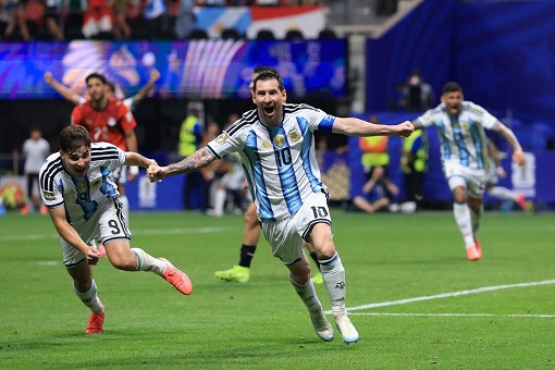 FIFA World Cup 2026 - Argentina Lionel Messi Score Against Egypt