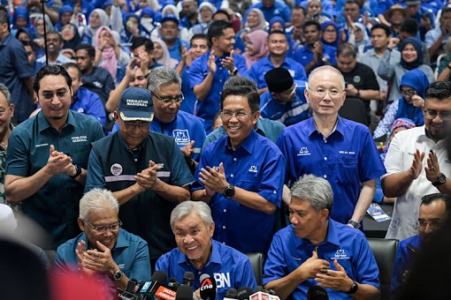 Negeri Sembilan Election - Barisan Nasional and Perikatan Nasional Celebrate Victory