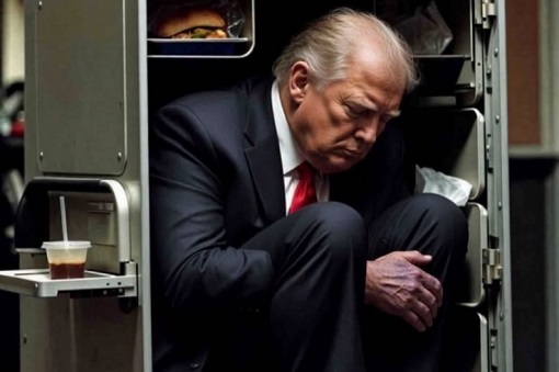 Ruse To Evade Iran Threat - Trump Mocked Crammed Inside Catering Truck