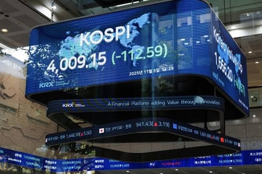 South Korea Stock Market - KOSPI Index Crashed to 4000 Points