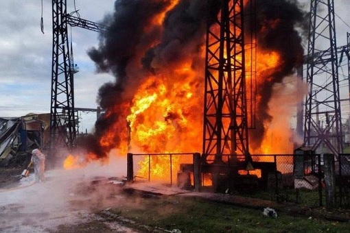 Ukraine War - Russia Hit Ukraine Energy Grid